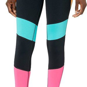 High-waisted, Multi-colored Zumba Leggings - Large